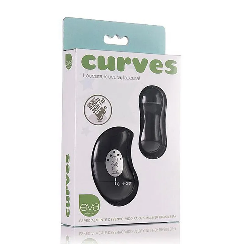 Vibrador Curves - Loucura - Eva Collection Adão e Eva - Miess