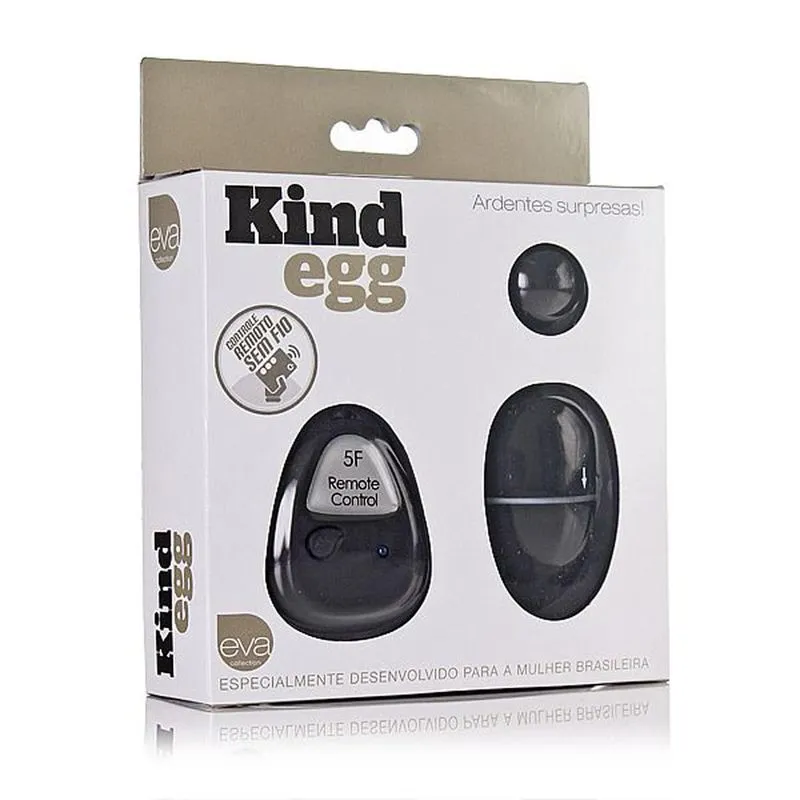Vibrador Kind Egg - Ardentes Surpresas - Eva Collection Adão e Eva - Miess
