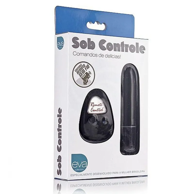 Vibrador Sob Controle - Comandos de Delícias - Eva Collection Adão e Eva - Miess