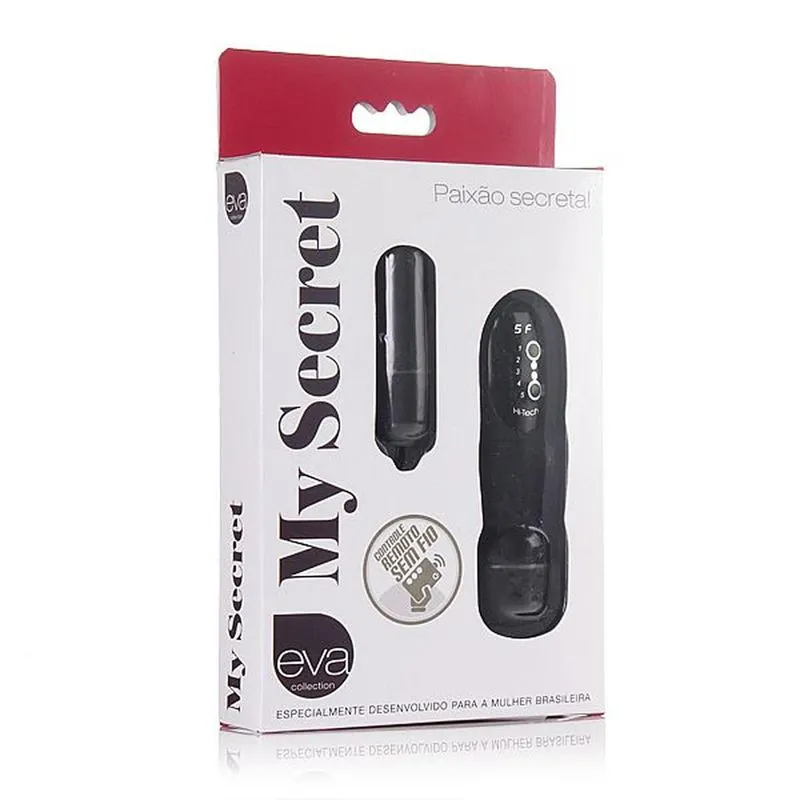 Vibrador My Secret - Paixão Secreta - Eva Collection Adão e Eva - Miess