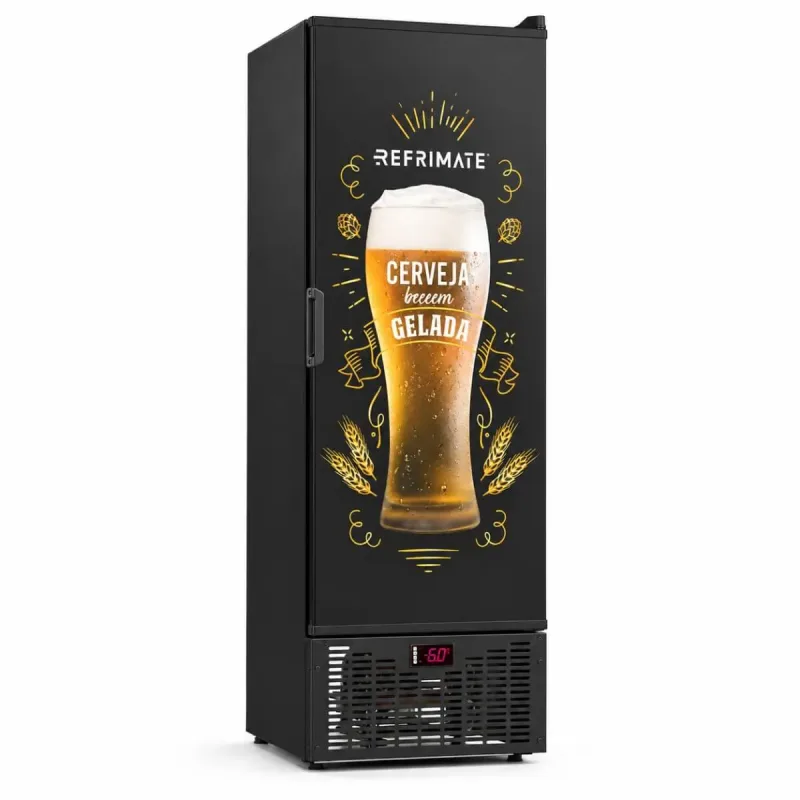 Visa Cooler Cerveja 250L Porta Sólida 110/127V - Refrimate