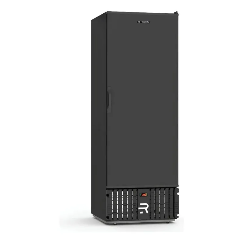 Visa Cooler Cerveja 570 L Preta/Branca Porta de Vidro, Prateleiras, 220V - Refrimate