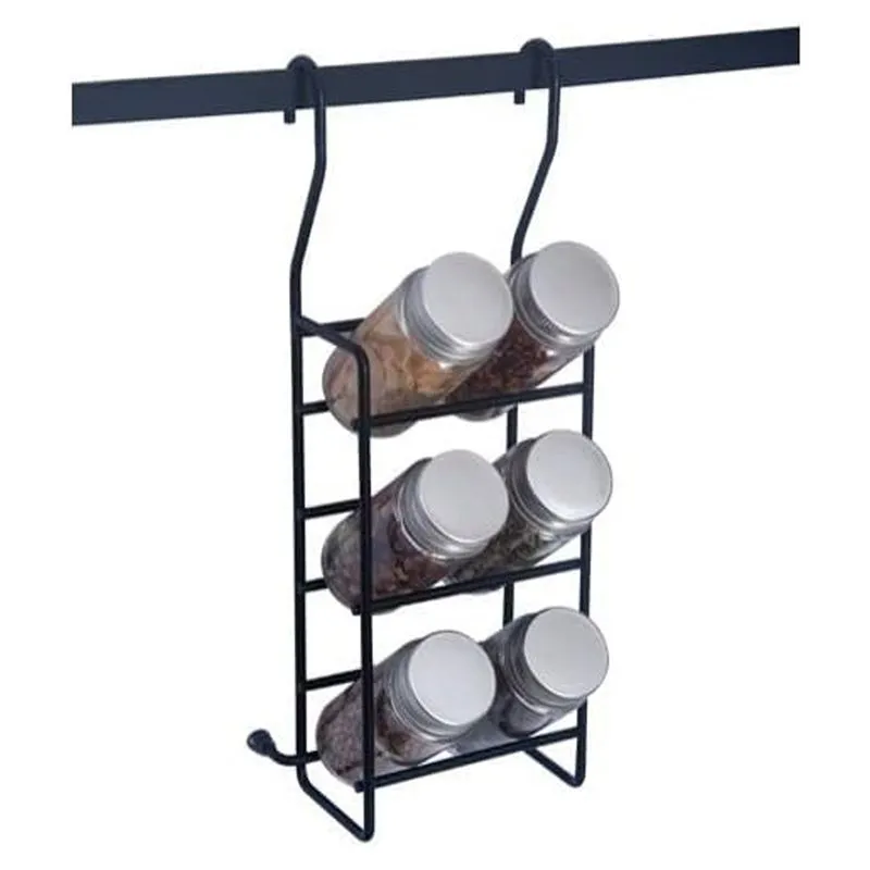Porta Temperos Com 6 Potes de Vidro Jomer 2468