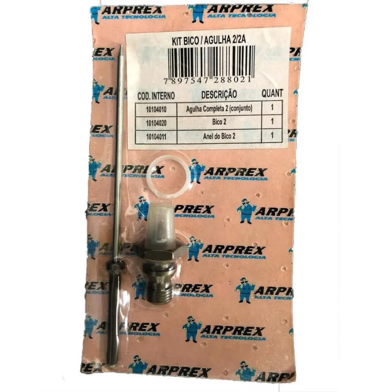 Kit Bico e Agulha 2/2A - 101.04.111 - Marca Arprex