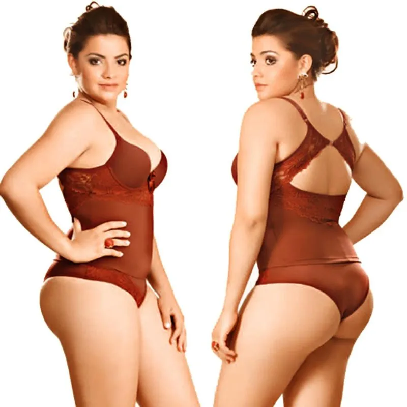 Camisete com Renda Detalhe nas Costas Sensuality - Miess