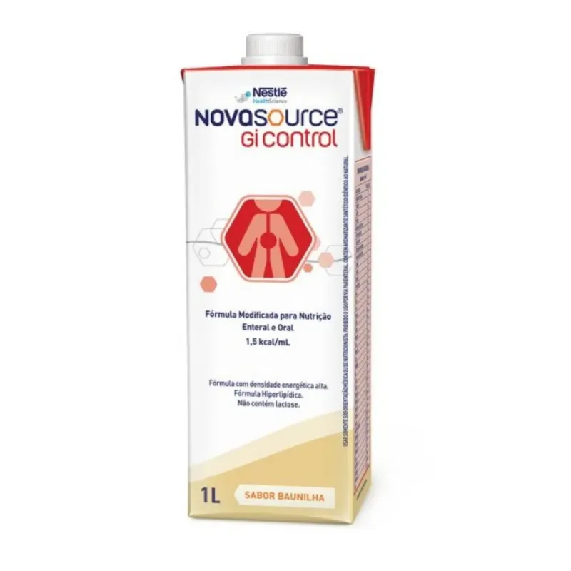 Novasource GI Control 1.5KCAL/ML Baunilha 1L- Nestlé