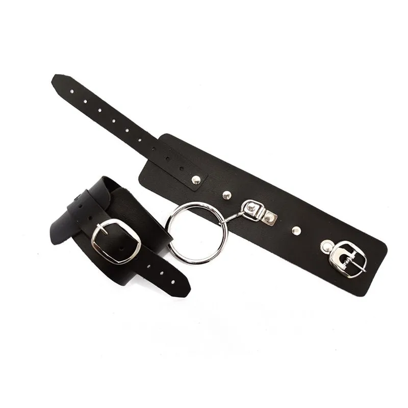 Kit Algema com Argola e Mosquete de Metal Dominatrixxx