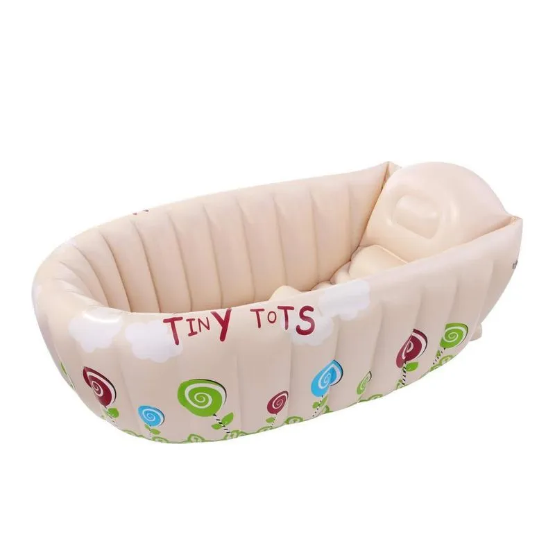 Banheira Berço Bebê Inflavel 91x61x29 Cm 55 Litros
