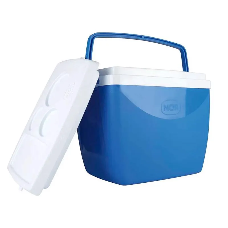 Caixa termica 18 lts praia piscina churrasco azul