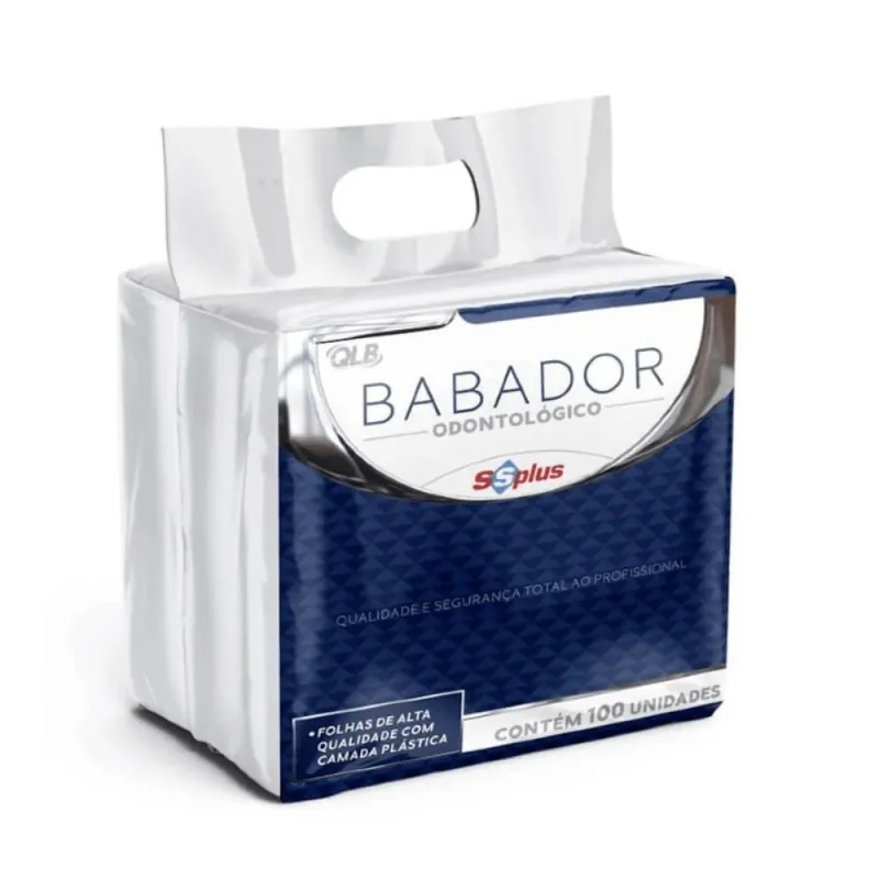 Babador Odontologico Impermeavel (PCT C/100) - SS Plus