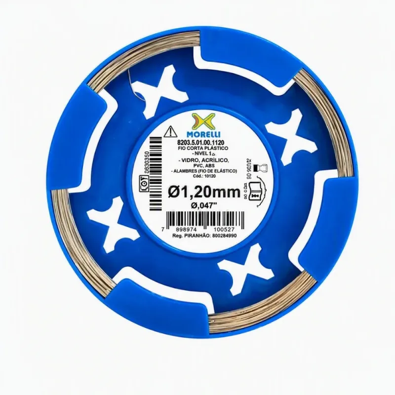 FIO Ortodôntico de AÇO Inoxidável Duro Elástico RED 047 50G