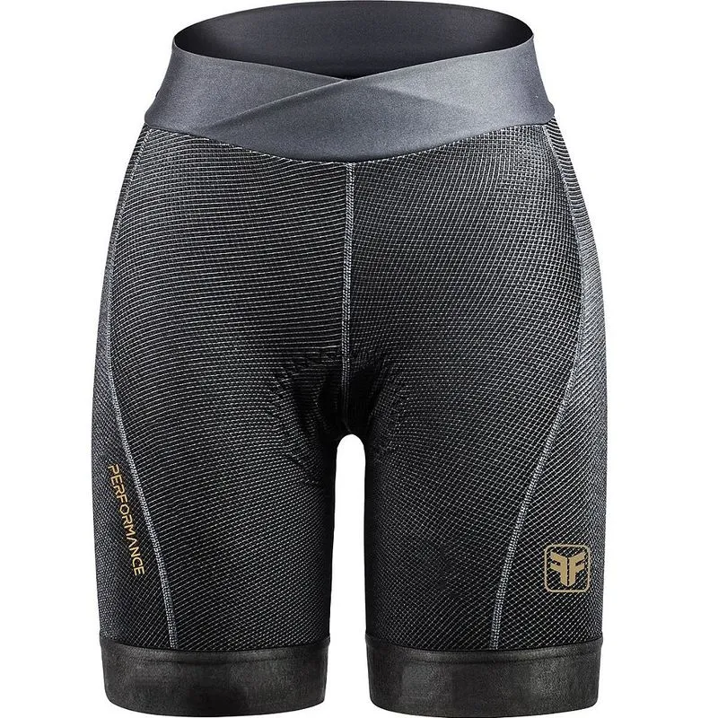 Bermuda ciclismo feminina Free Force Performance Invert Gel P / Preto