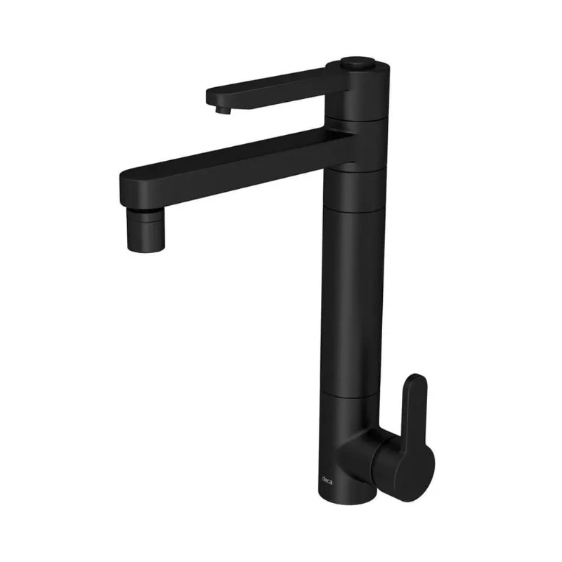 Misturador Monocomando 2240. C Mesa Com Filtro Deca Twin BlackMatte