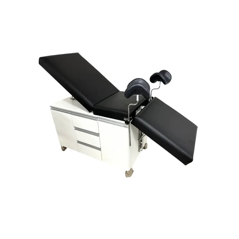 Mesa Ginecológica C/3 GAV E 2 Portas Acolchoada Luxo em MDF C/P.coxa - Tubomed