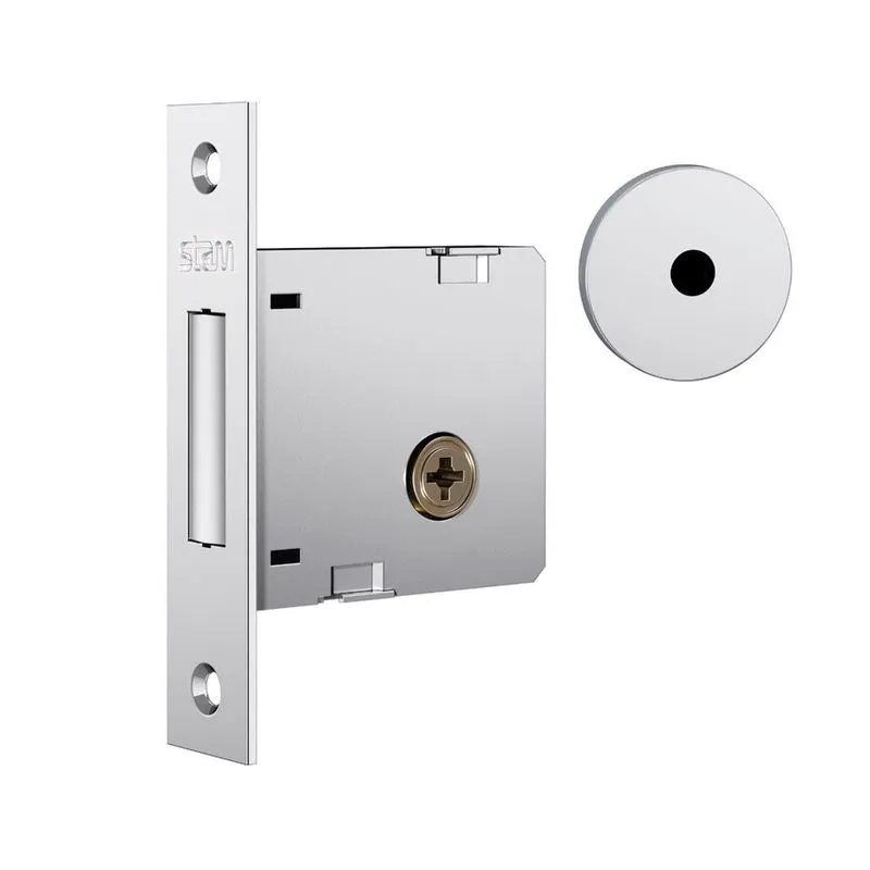 Fechadura Trava Auxiliar 1004 Tetra Externa Inox Stam
