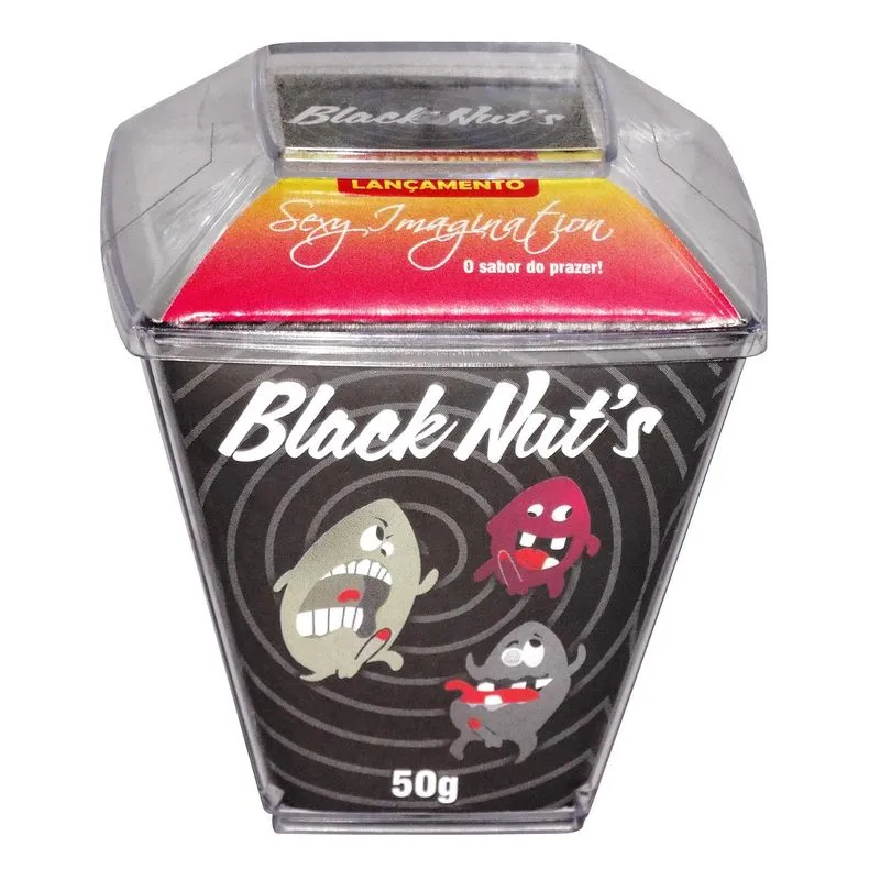 Black Nut´s 50g Doces Sensuais Sexy Imagination - Miess