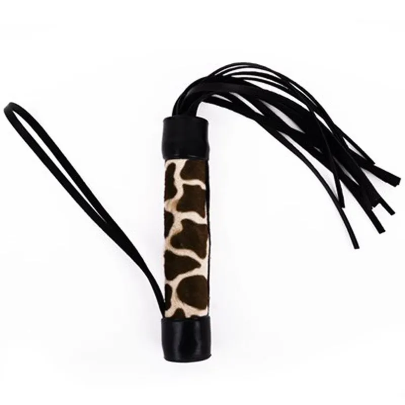 Chicote com Estampa de Pelúcia em Girafa 20cm Dominatrixxx