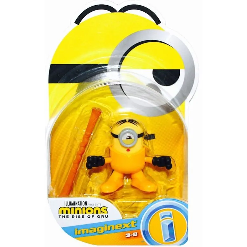 Imaginext The Rise Of Gru - Stuart Com Bastao MATTEL