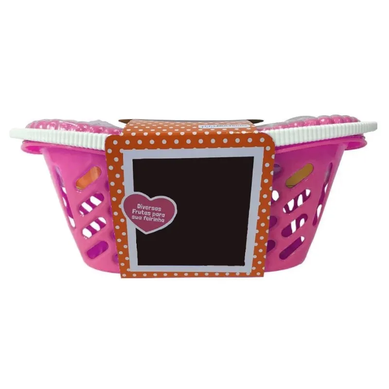 Creative Fun - Cestinha de Legumes Rosa MULTIKIDS