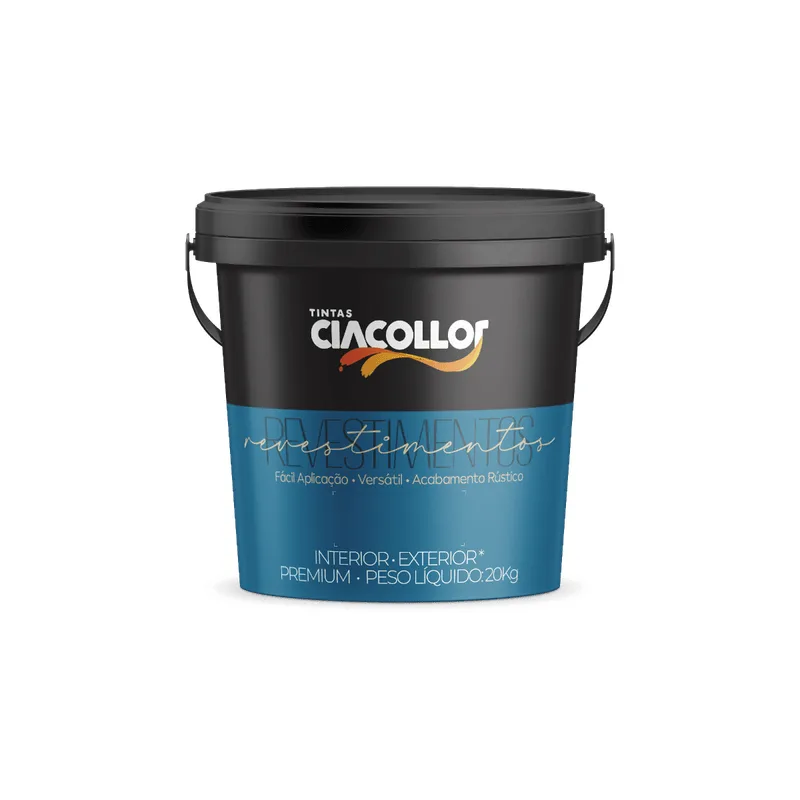 Revestimento CIACRISTAL 20kg REVESTIMENTO CIACRISTAL GR MEDIO 20KG OVELHA BALDE
