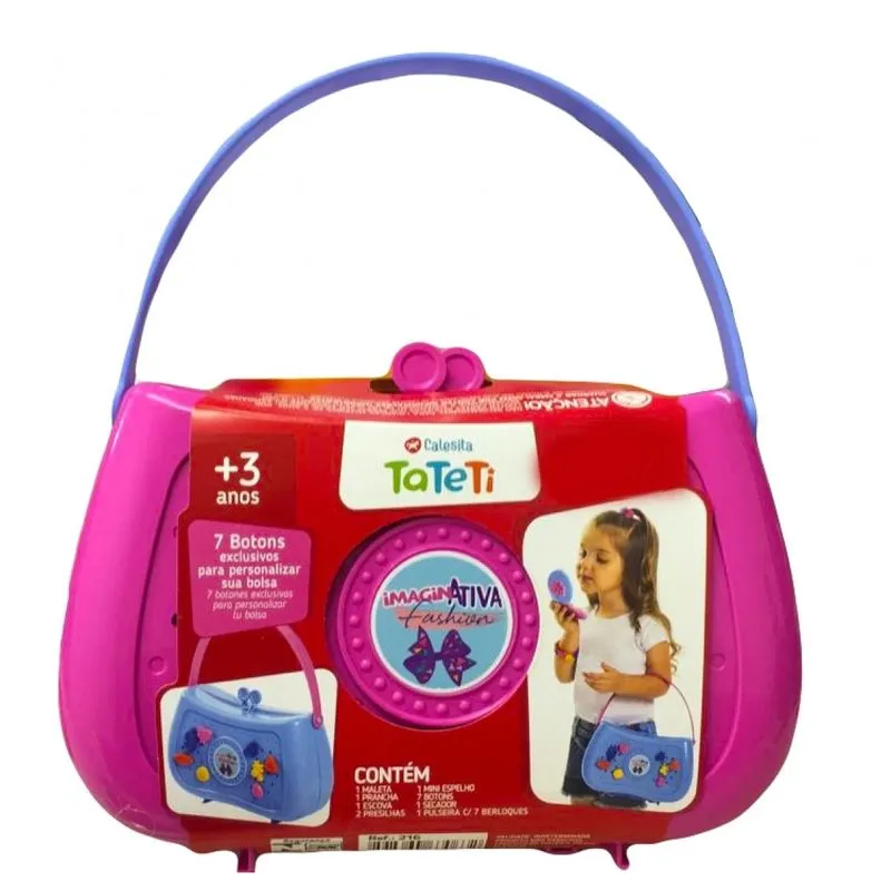 Maleta - Imaginativa Fashion - Rosa - 0216 TA TE TI INDUSTRIA E