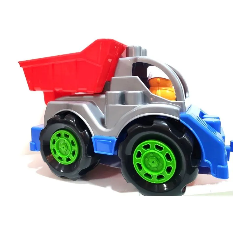 Rodadinhos Bock Truck - Cacamba Vermelha TA TE TI INDUSTRIA E