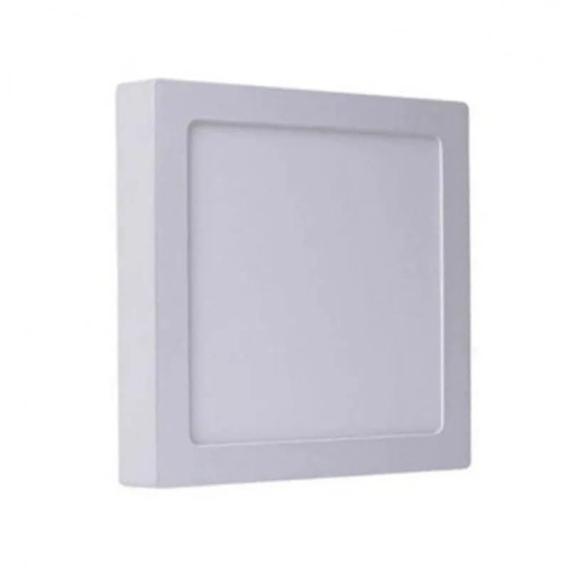 Kit 2 Painel Quadrado Sobrepor 18w Led Bivolt 6500k Premier