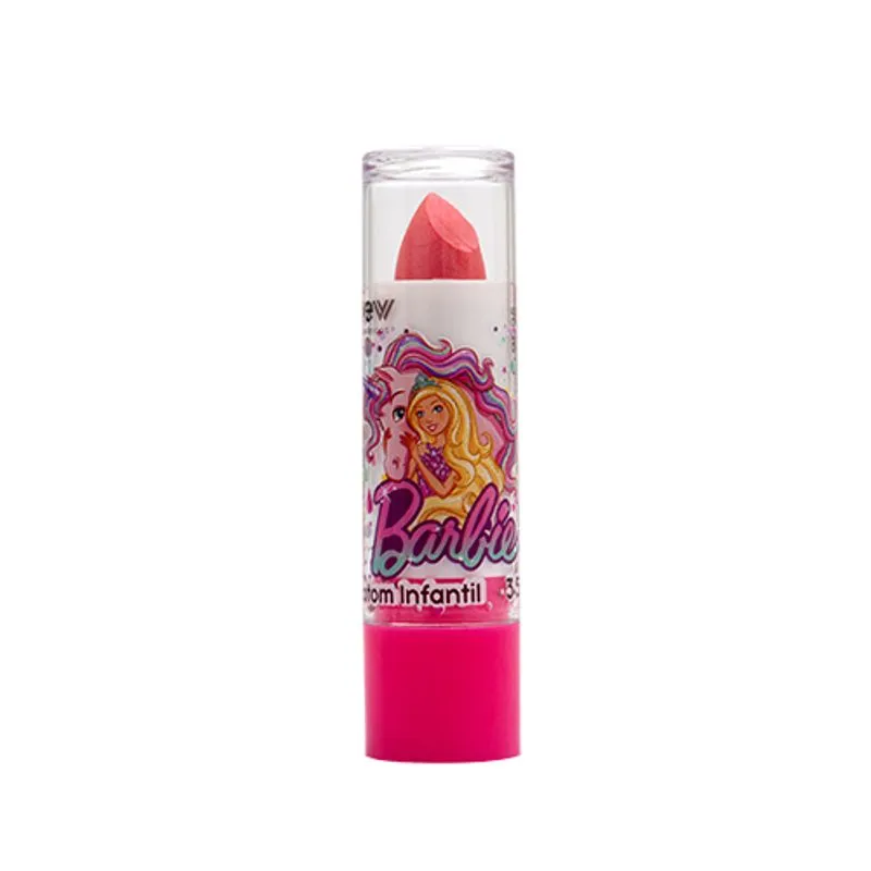 Batom Infantil - Barbie Unicornio - Rosa VIEW