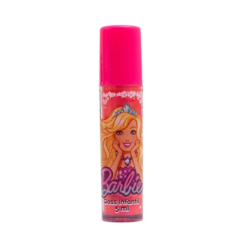 Gloss Infantil - Barbie Sorridente - Rosa VIEW