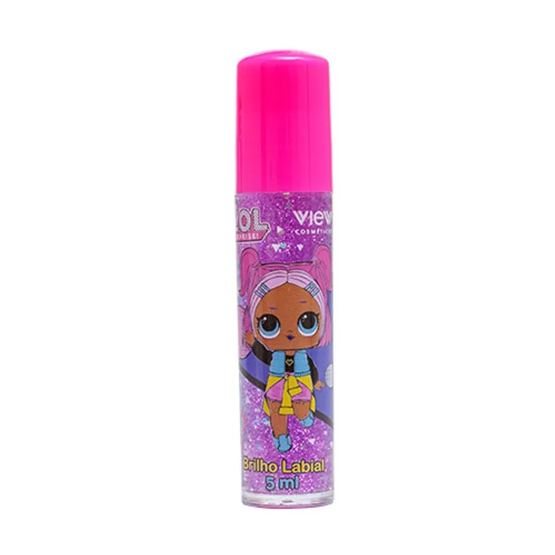 Brilho Labial Infantil - LOL - Lilas VIEW