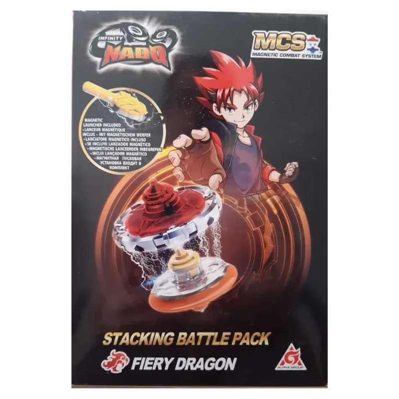 Piao de Batalha - Infinity Nado - Stacking Battle Pack - Fiery Dragon CANDIDE