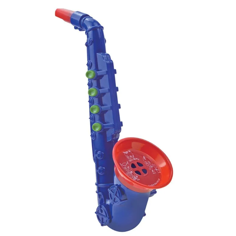 Instrumento Musical - Saxofone - Pj Masks - Vermelho e Azul CANDIDE