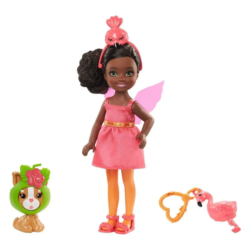 Boneca Barbie - Club Chelsea - Chelsea Flamingo MATTEL