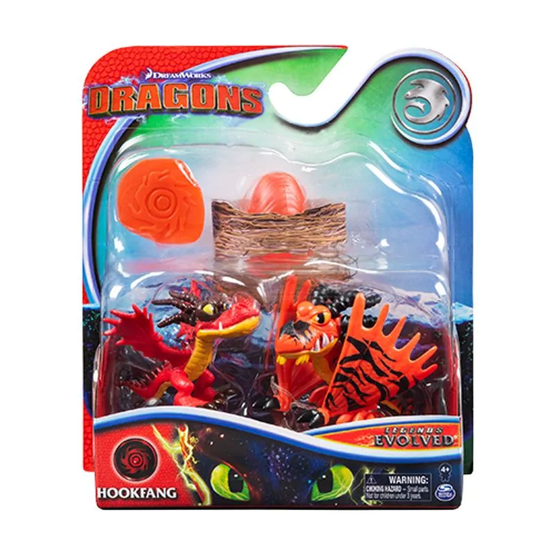 Boneco - Mini Dragao Evolucao - Hookfang - CTSD 3 SUNNY BRINQUEDOS