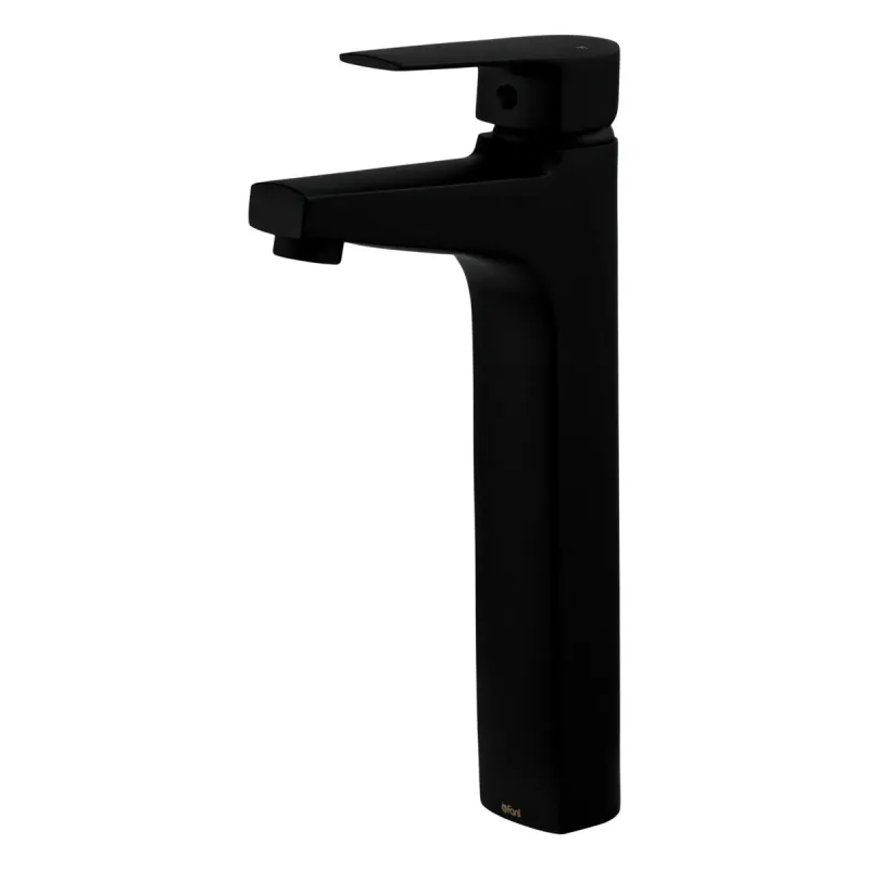 Misturador Monocomando Mesa Bica Alta Bold Preto Fosco Fani 6877 Bk370