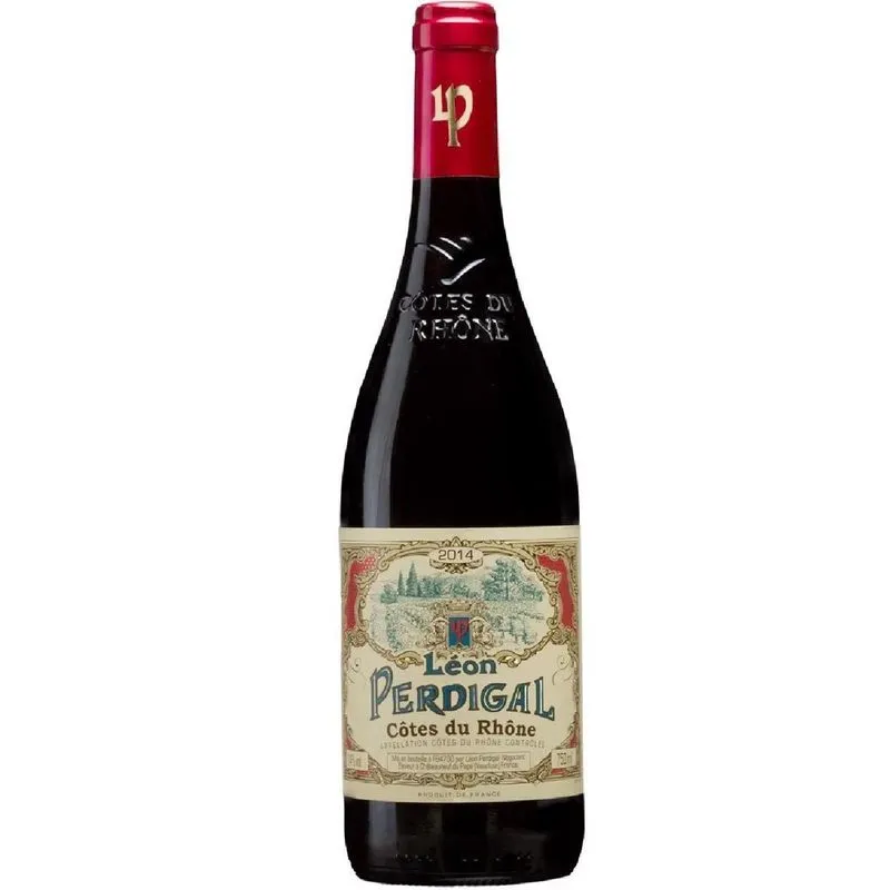 Vinho Leon Perdigal 2017 Cotes Du Rhone Frances 750 Ml
