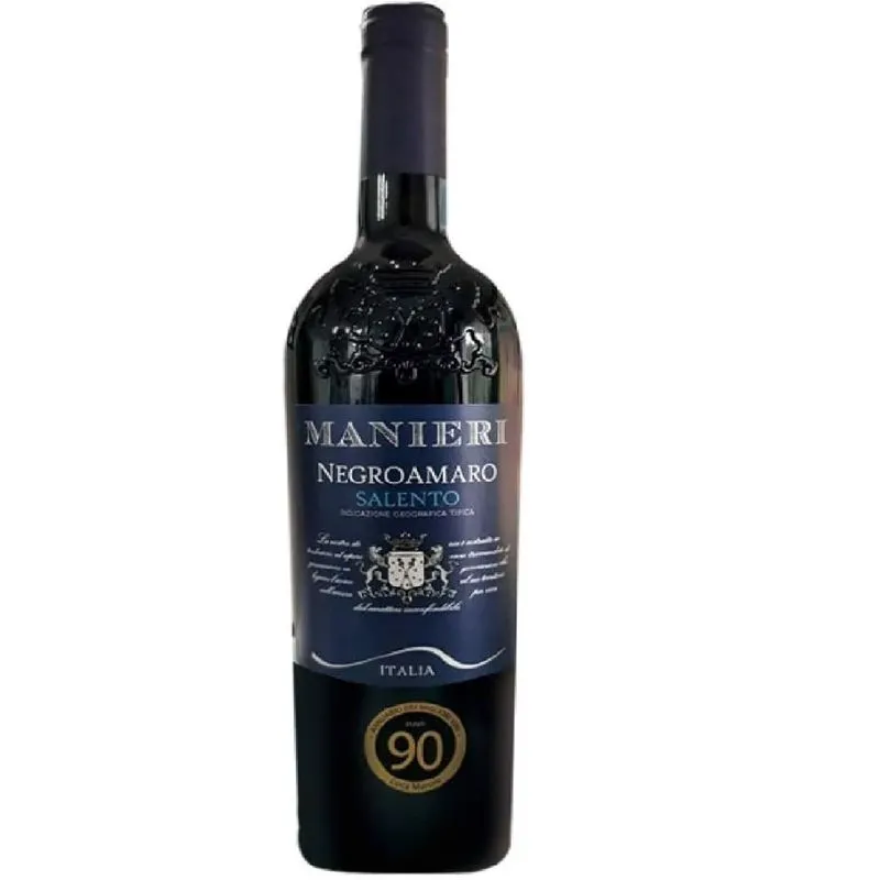 Vinho Tinto Italiano Manieri Negroamaro Salento Igt 2017