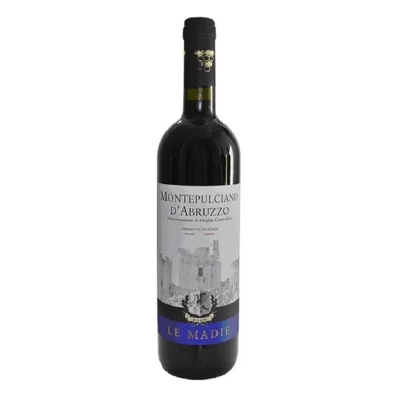 Vinho Italiano Montepulciano D Abruzzo Le Madie 750ml