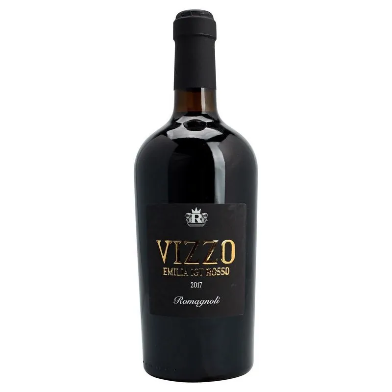 Vinho Italiano Vizzo Emilia Igt Rosso 2019 Romagnoli 750 Ml