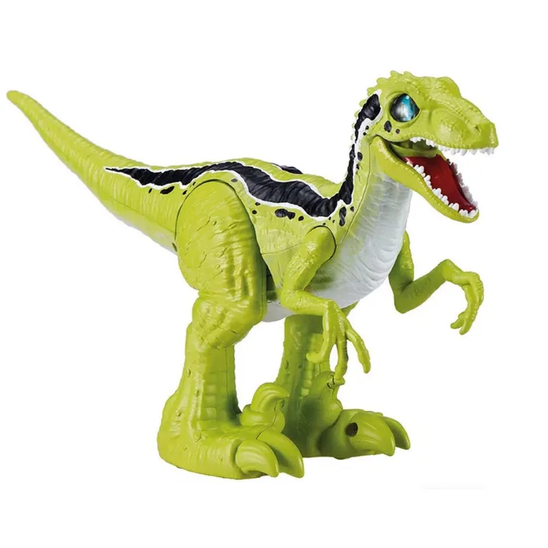 Figura Eletronica - Robo Alive - Rampaging Raptor - Verde CANDIDE