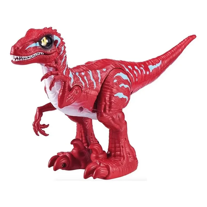 Figura Eletronica - Robo Alive - Rampaging Raptor - Vermelho CANDIDE