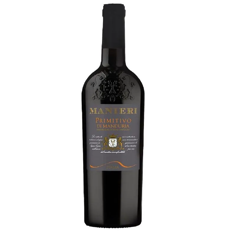 Vinho Tinto Italiano Manieri Primitivo Di Manduria 750ml