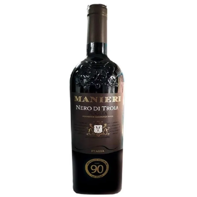 Vinho Italiano Manieri Nero Di Troia Puglia Igt 750ml
