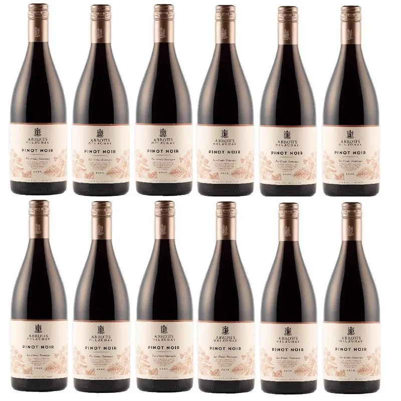 Kit 12 Vinho Tinto Frances Abbotts E Delaunay Pinot Noir