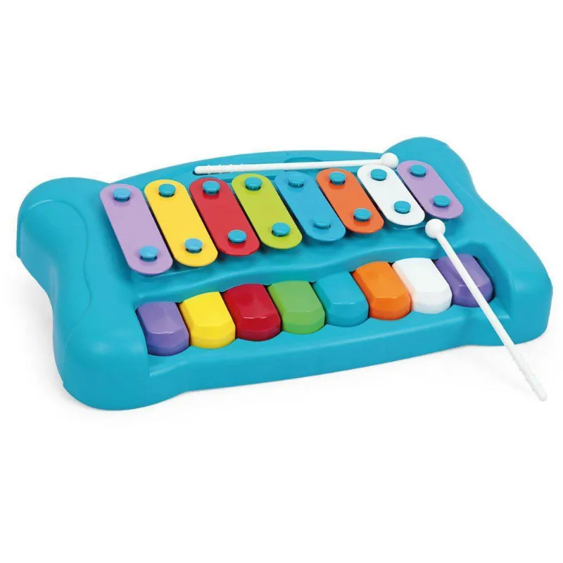 Piano Xilofone - Mundo Magico - Azul 6452 HOMEPLAY