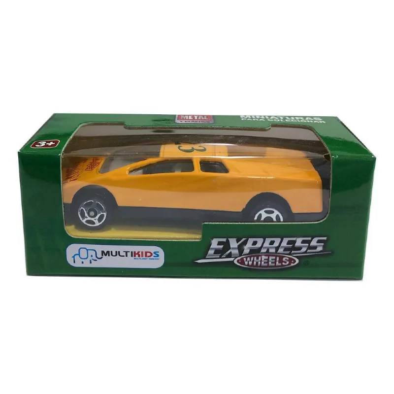 Miniaturas Express Wheels Metal e Plastico - Amarelo MULTIKIDS