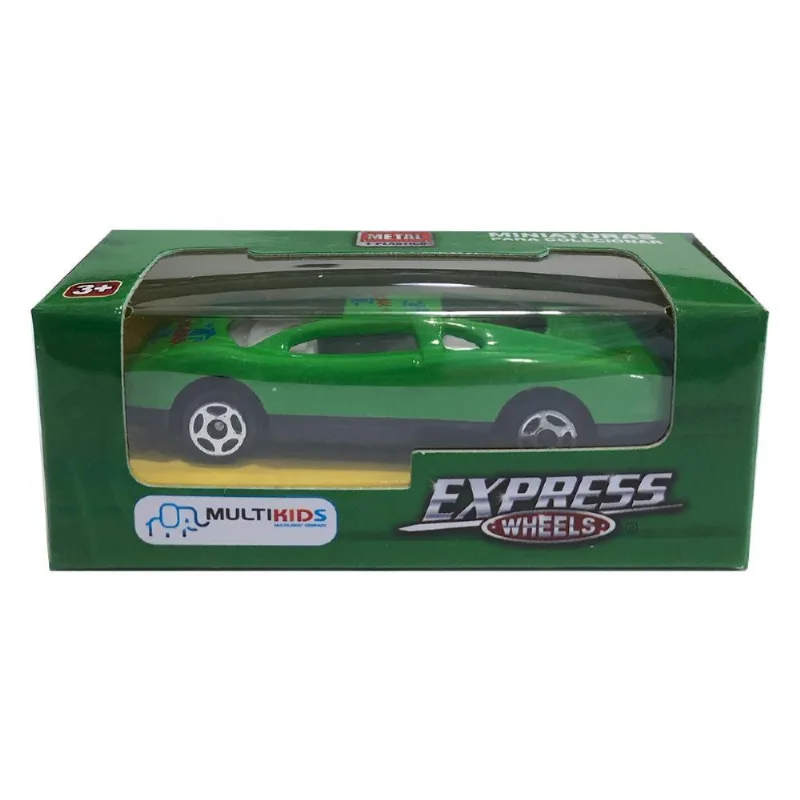 Miniaturas Express Wheels Metal e Plastico - Verde MULTIKIDS