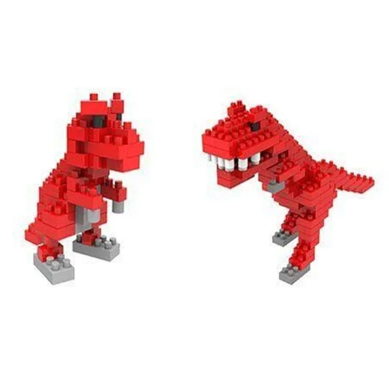 Nano Blocos 2 em 1 - Animais - Dinossauro MULTIKIDS