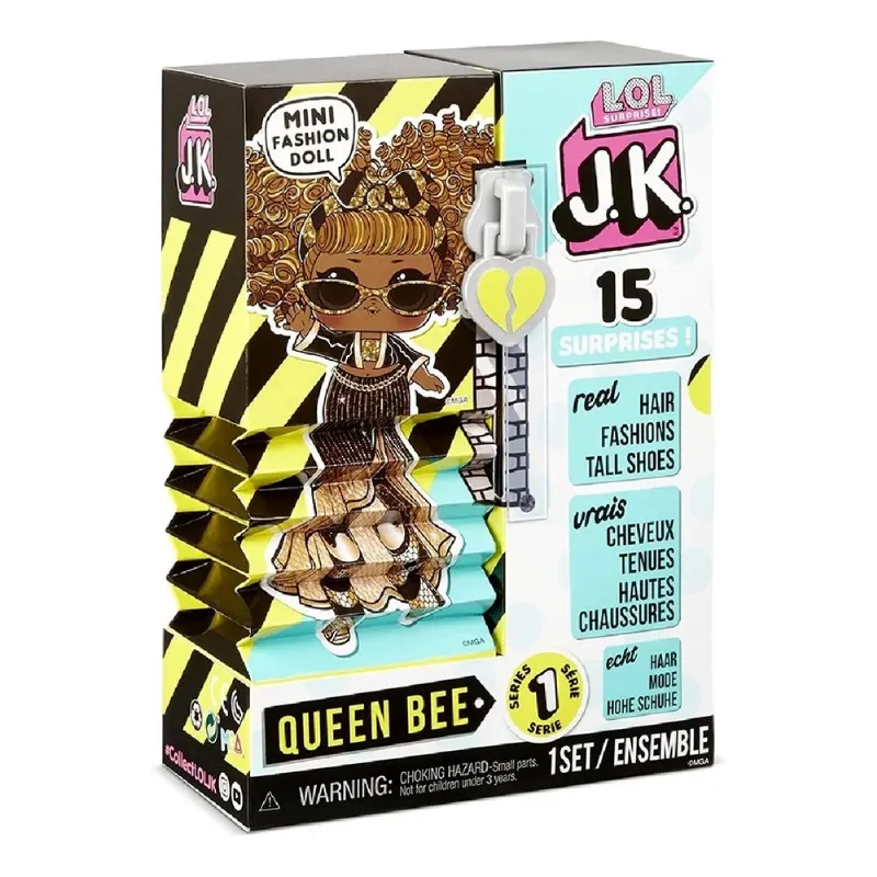 Boneca Candide LOL Surprise JK Queen Bee CANDIDE
