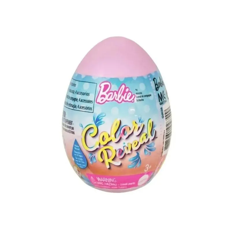 Barbie color reveal pets ovo surpresa - GVK58 - Rosa MATTEL